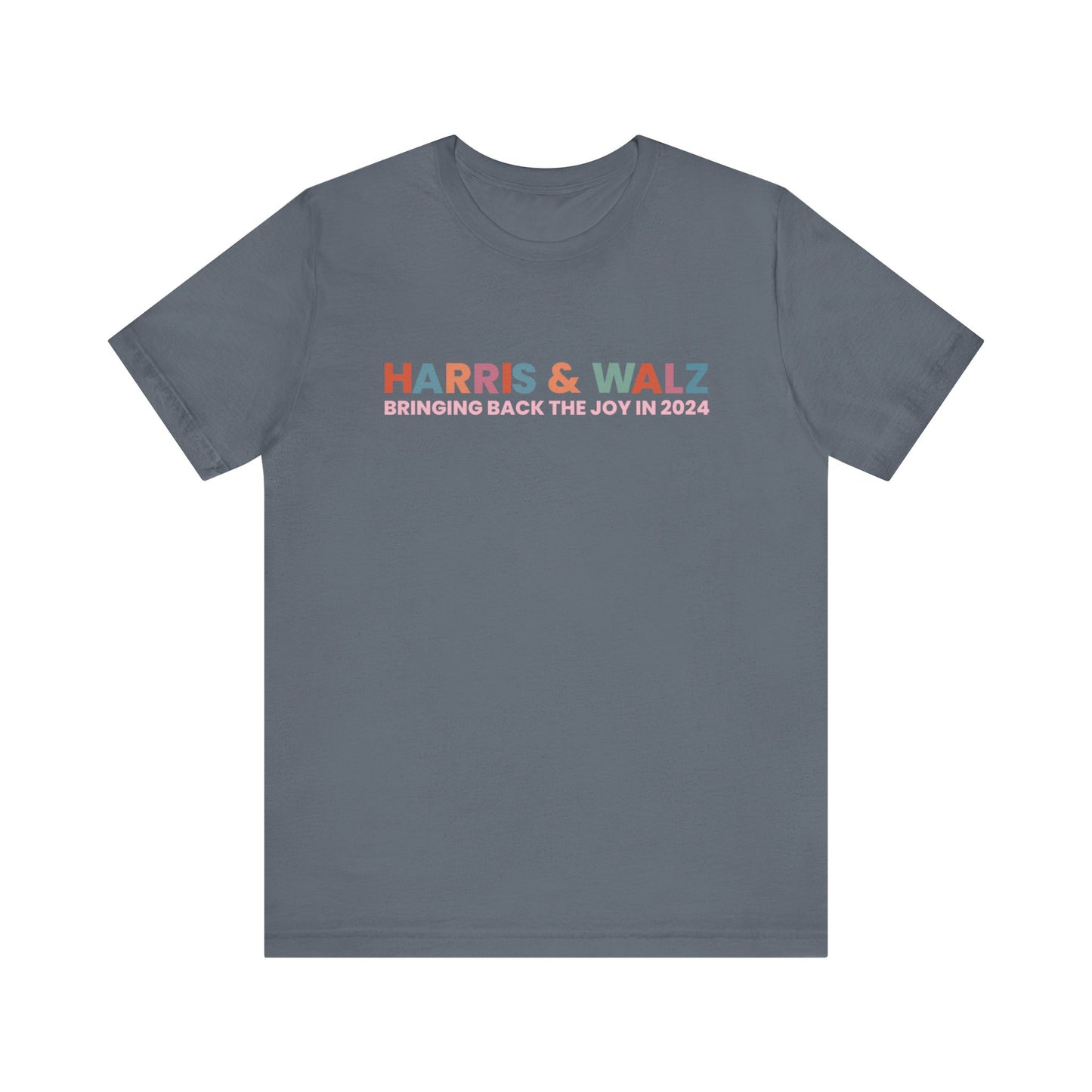 Harris and Walz Bringing Back the Joy Jersey Short Sleeve Tee