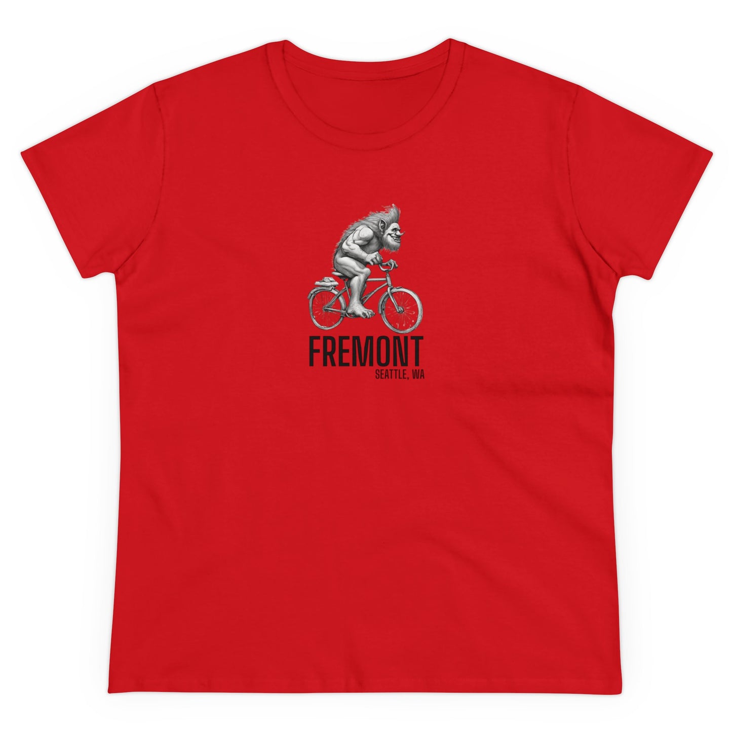 Fremont Seattle Women's Midweight Cotton Tee