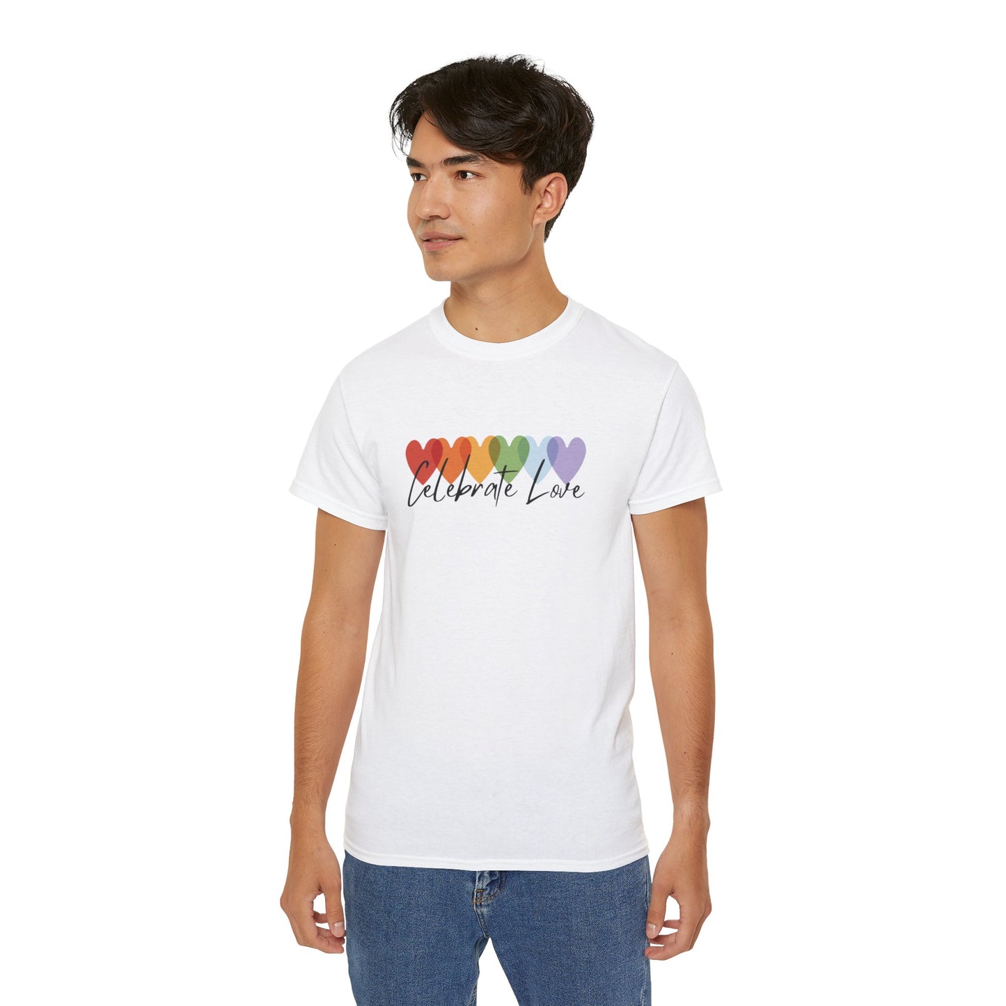 Celebrate Love Men’s Ultra Cotton Tee