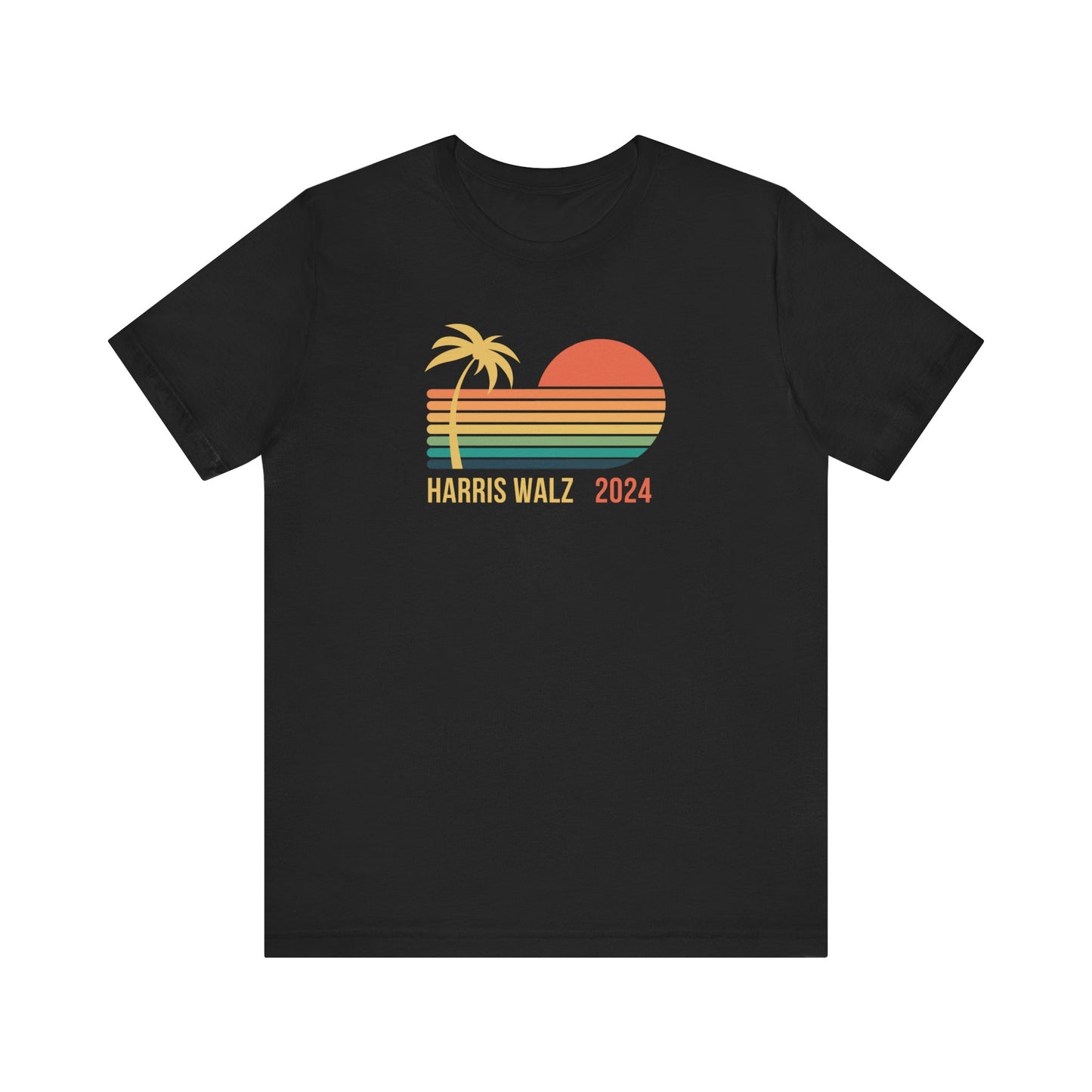 Palm Tree Harris Walz Jersey Short Sleeve Tee