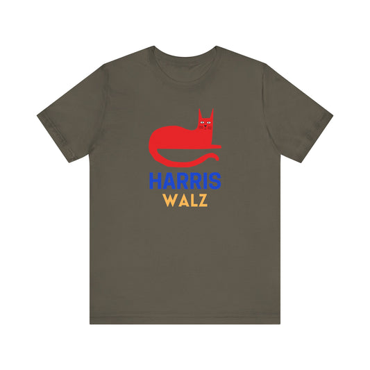 Cat Harris Walz Jersey Short Sleeve Tee