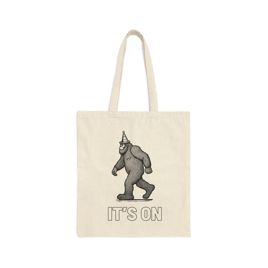 It’s On Cotton Canvas Tote Bag