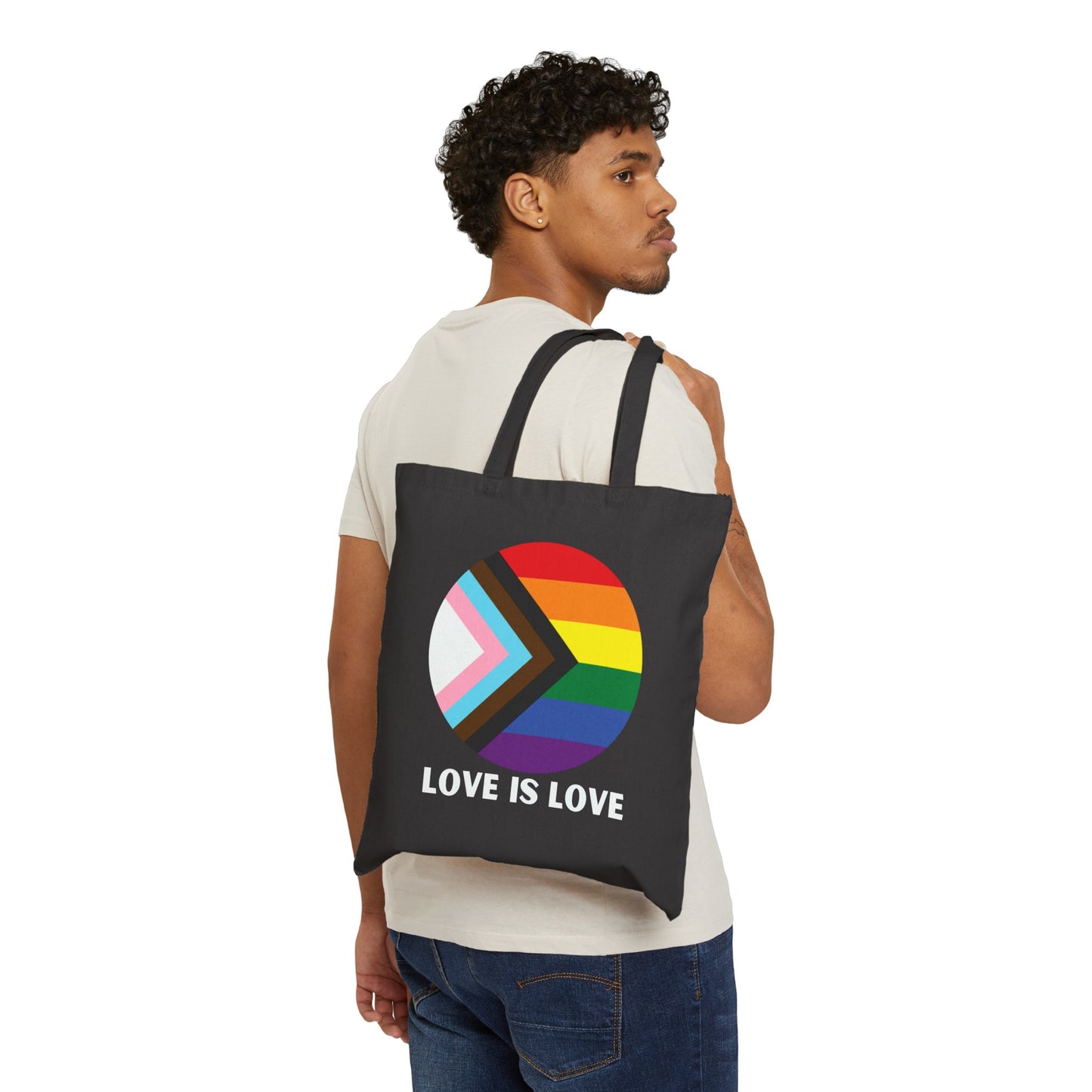 Love Is Love Cotton Canvas Tote Bag