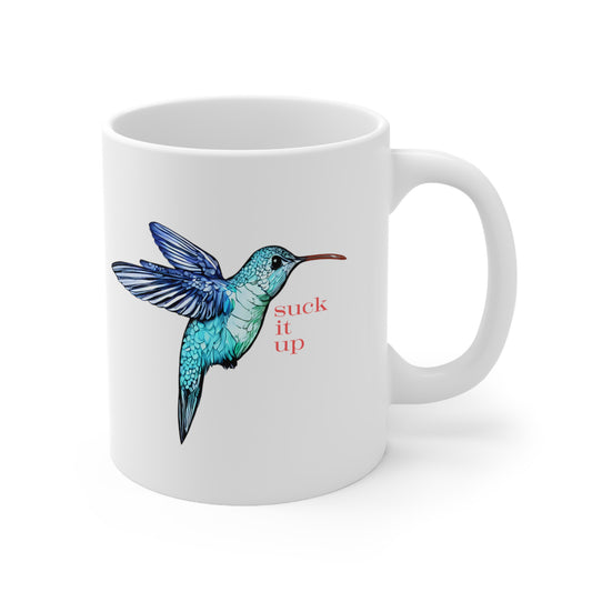 Suck it Up Ceramic Mug 11oz