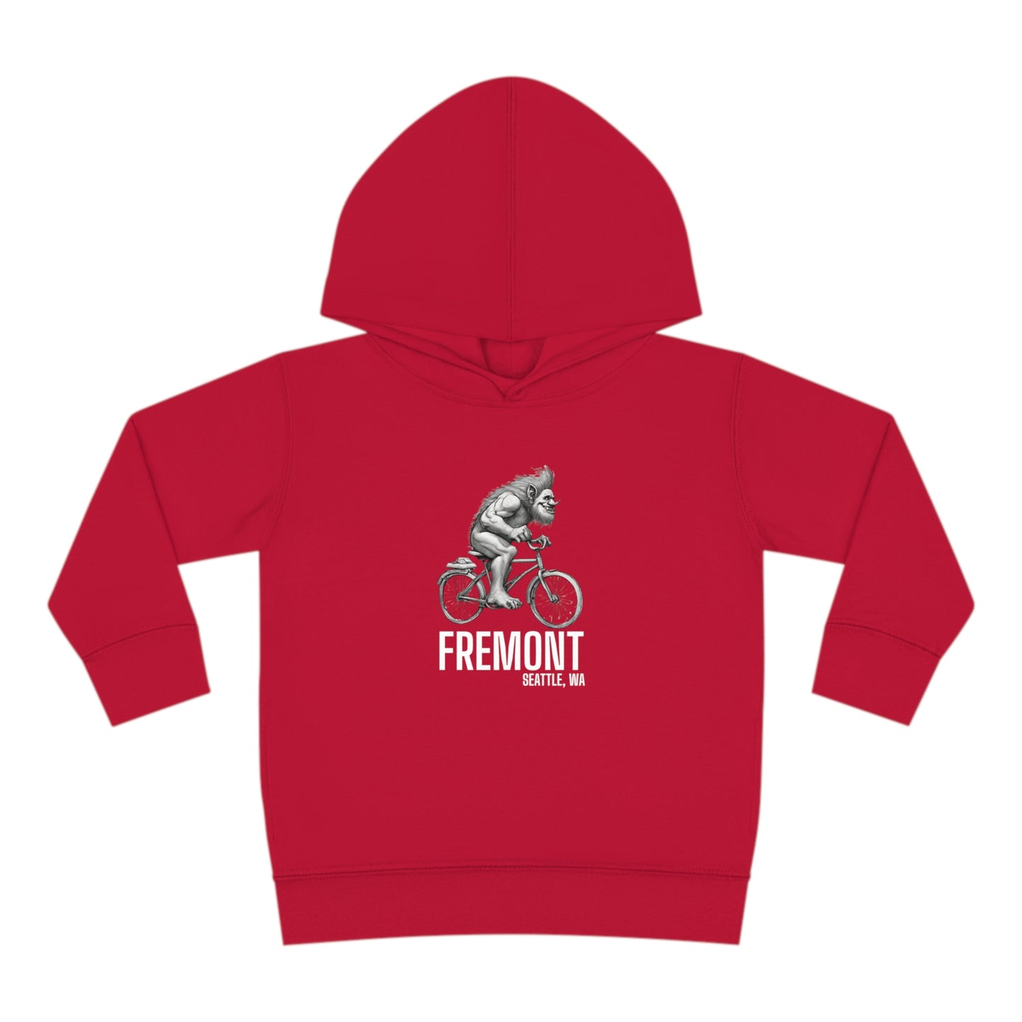 Fremont Seattle Toddler Pullover Fleece Hoodie