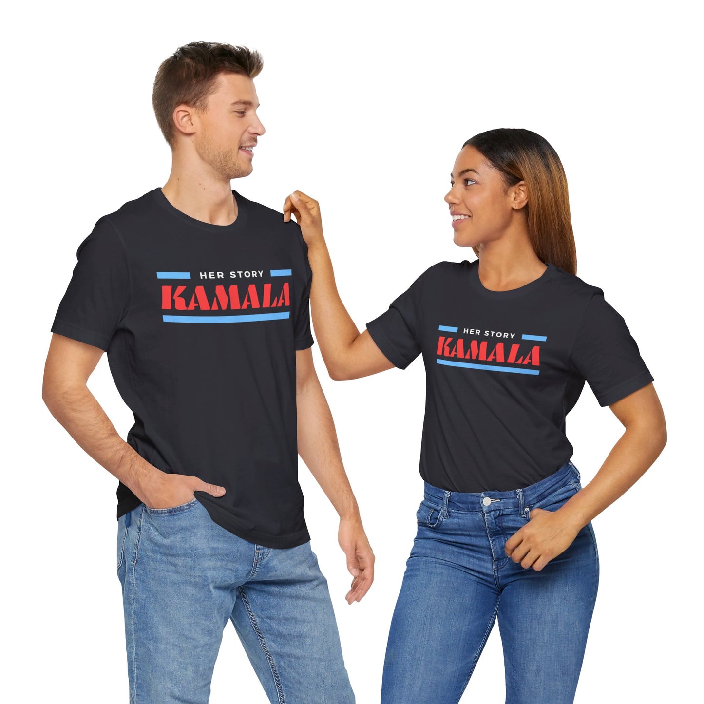 Her Story Kamala Jersey Short Sleeve Tee