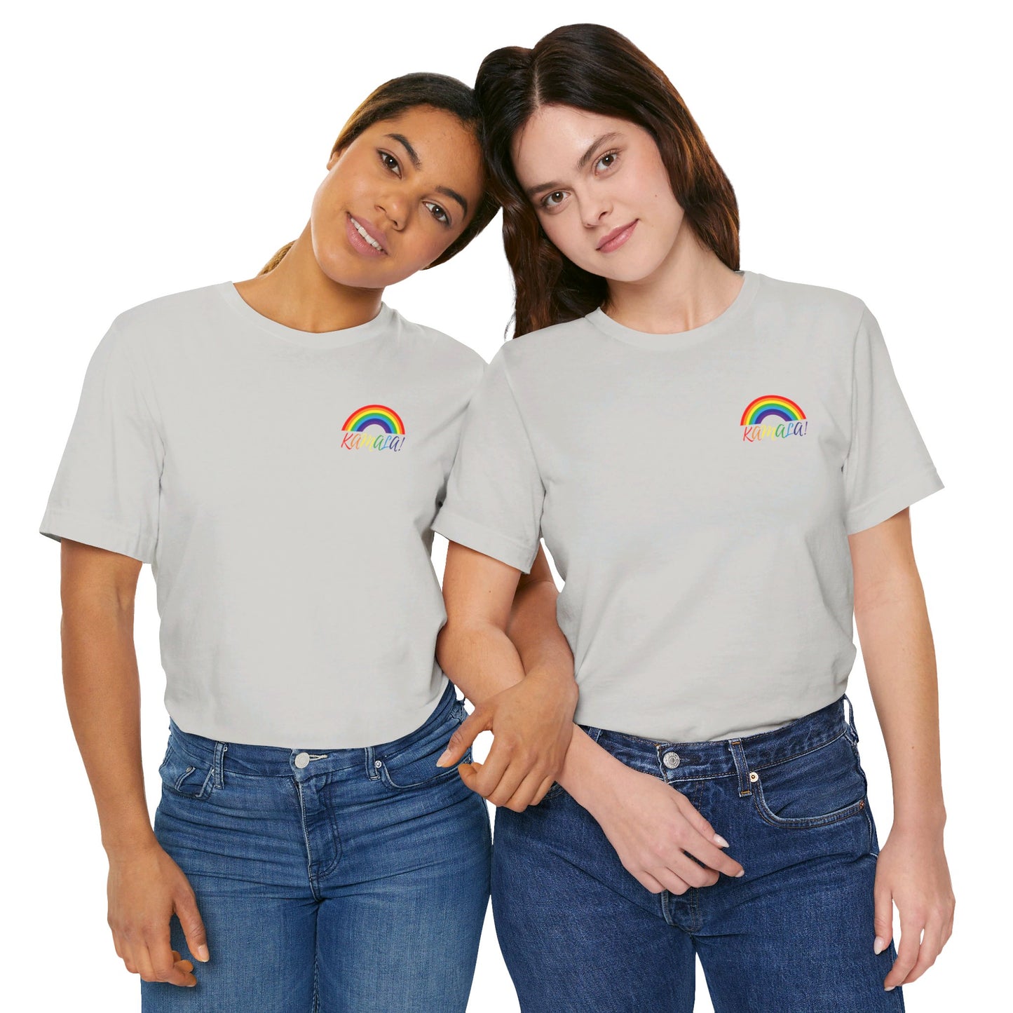 Rainbow Kamala Jersey Short Sleeve Tee