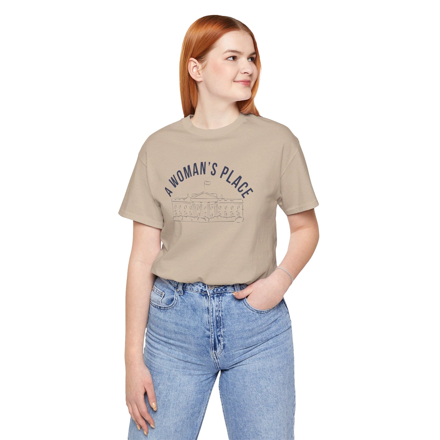 A Woman’s Place Jersey Short Sleeve Tee