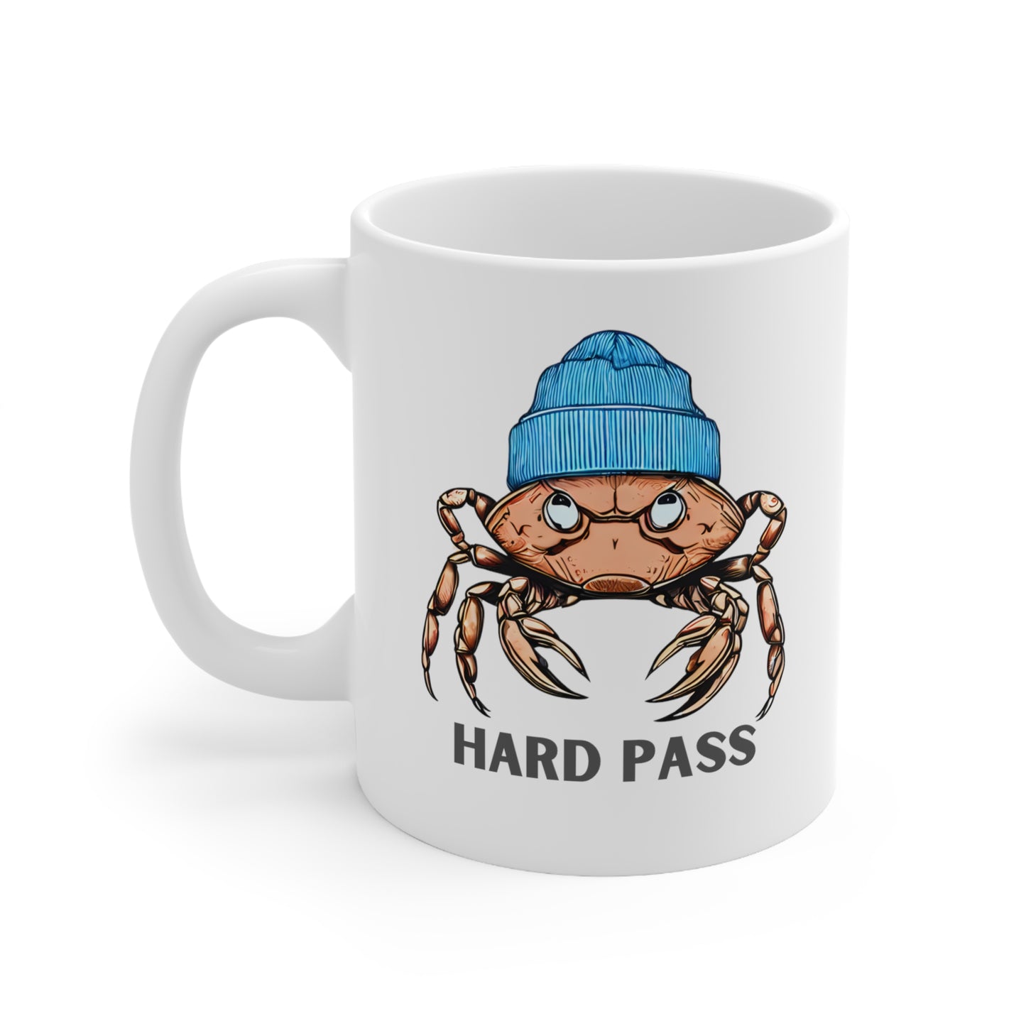 Hard Pass Ceramic Mug 11oz