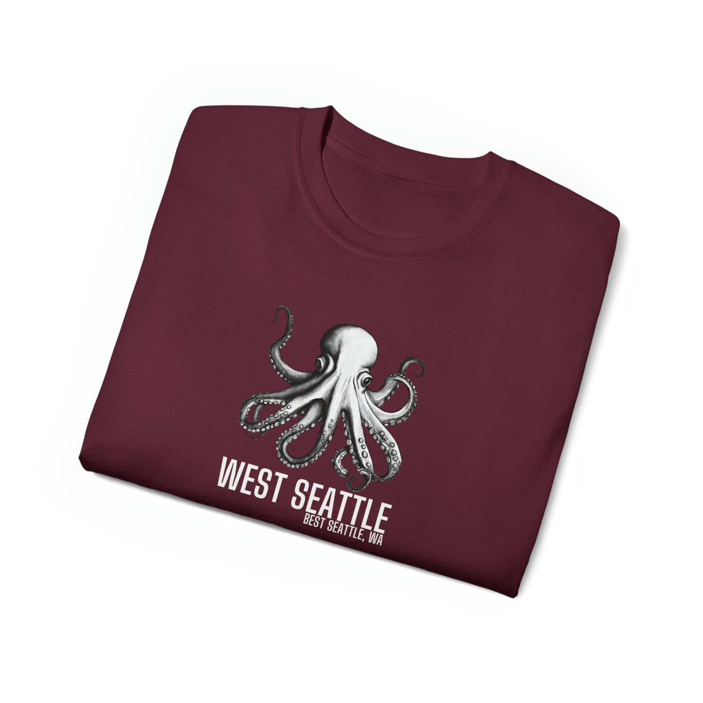 West Seattle Best Seattle Men’s Ultra Cotton Tee