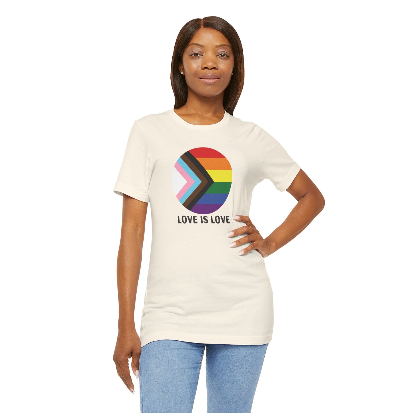 Love Is Love Jersey Short Sleeve Tee