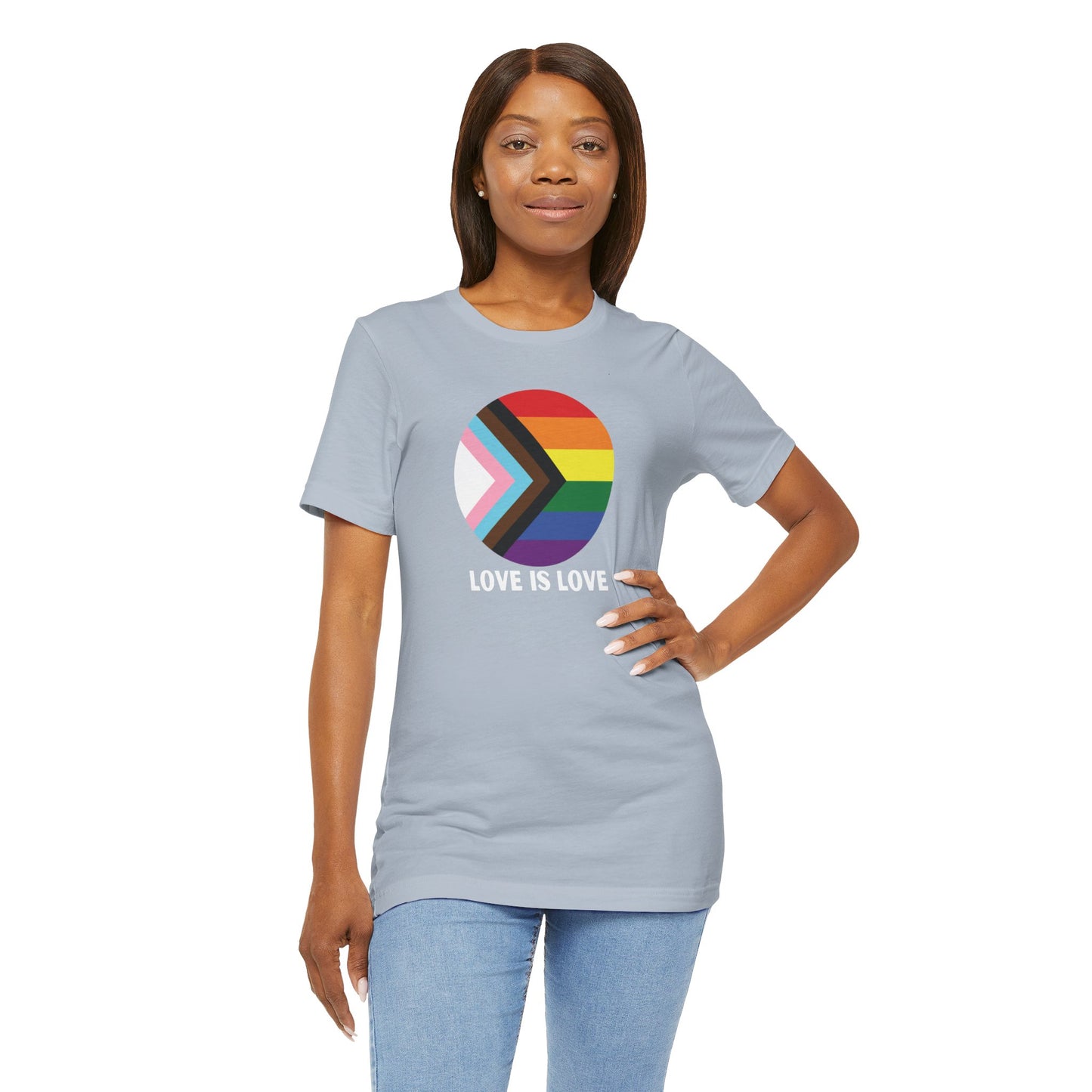 Love Is Love Jersey Short Sleeve Tee