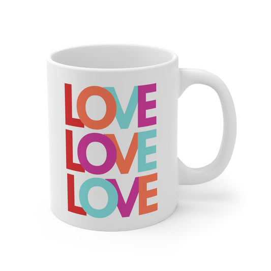 Love Ceramic Mug 11oz