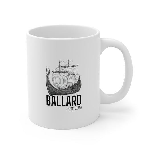 Ballard Seattle Ceramic Mug 11oz