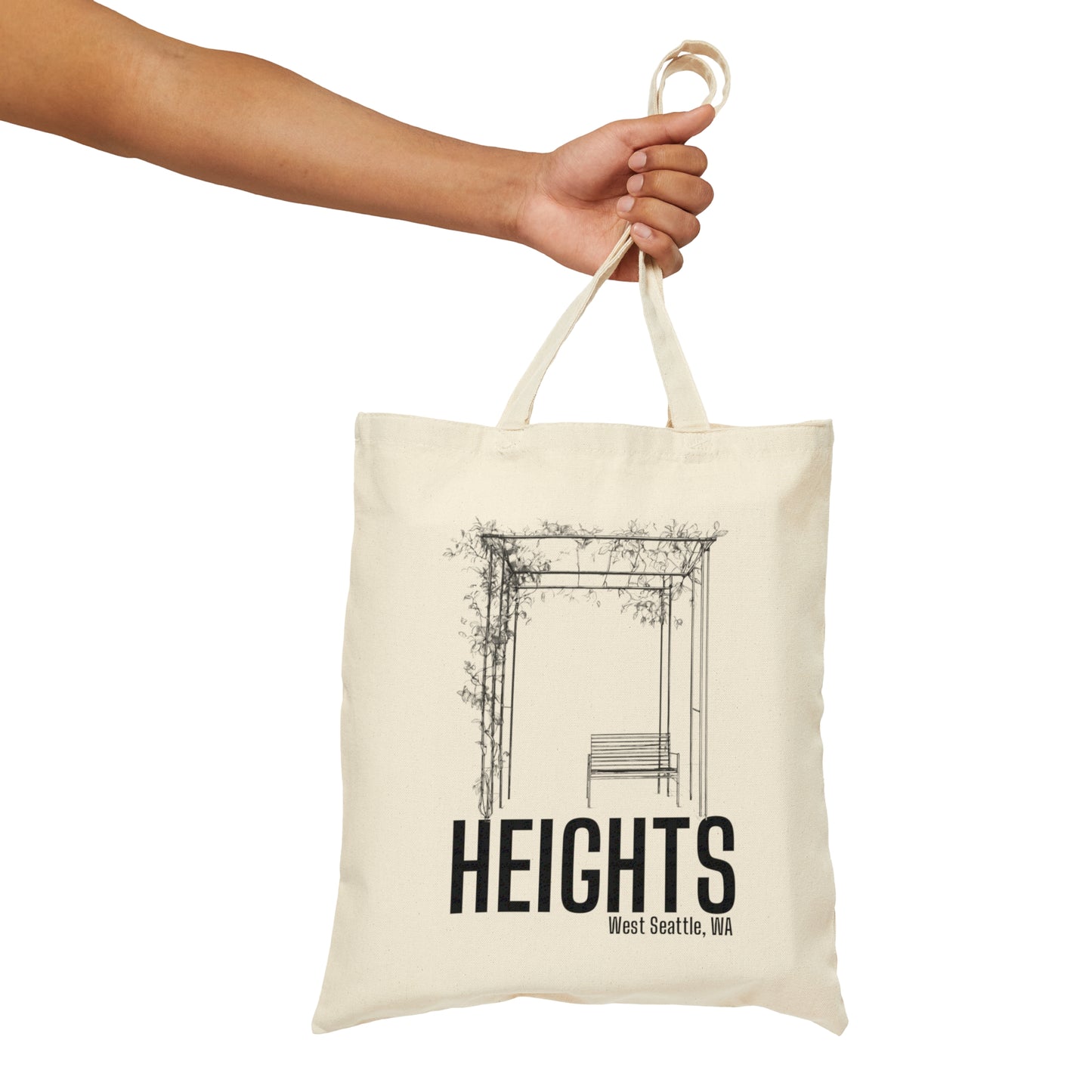 Arbor Heights Cotton Canvas Tote Bag