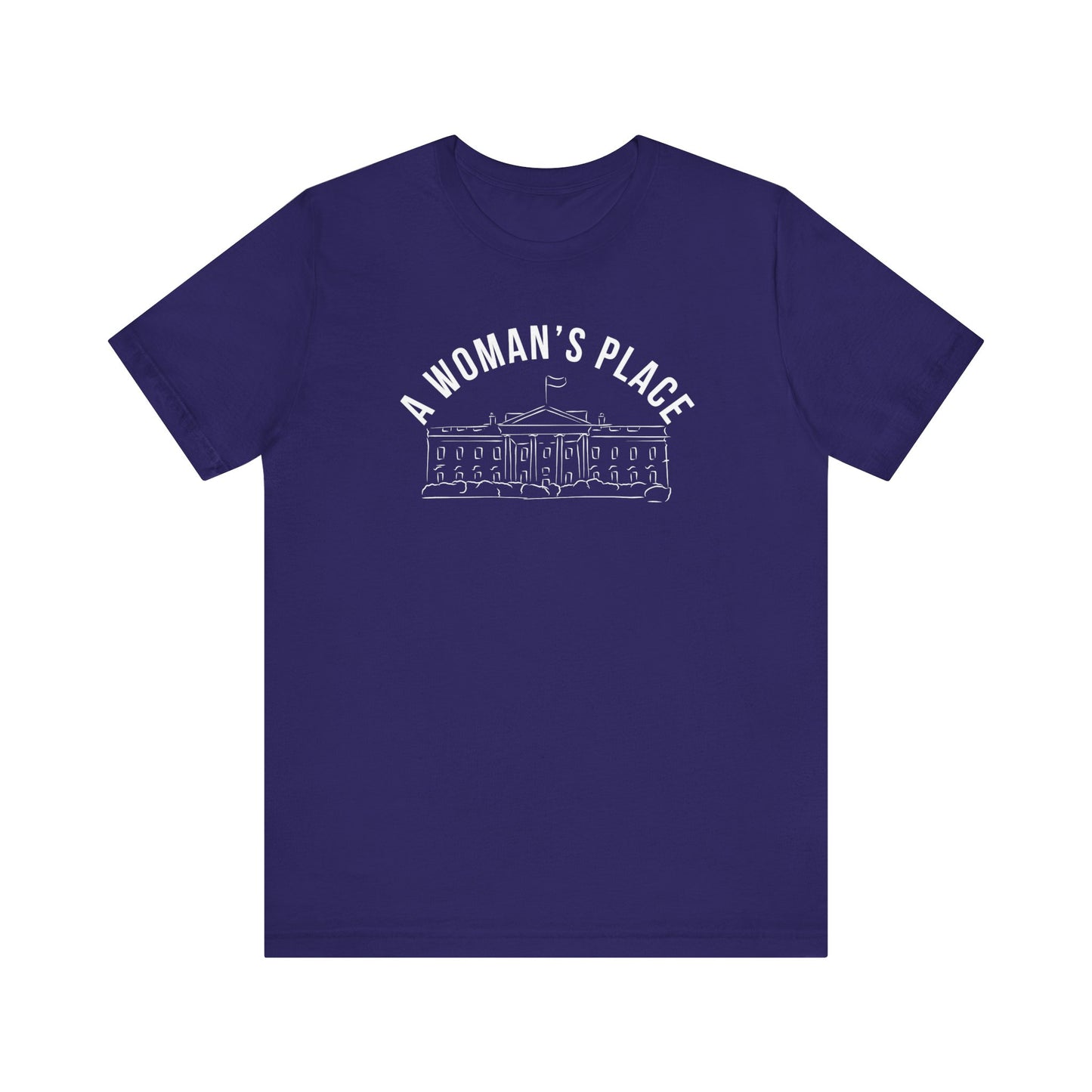 A Woman’s Place Jersey Short Sleeve Tee