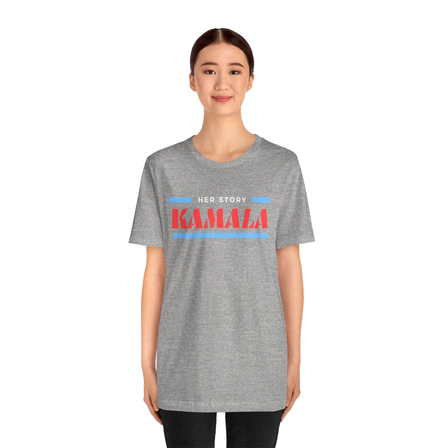 Her Story Kamala Jersey Short Sleeve Tee