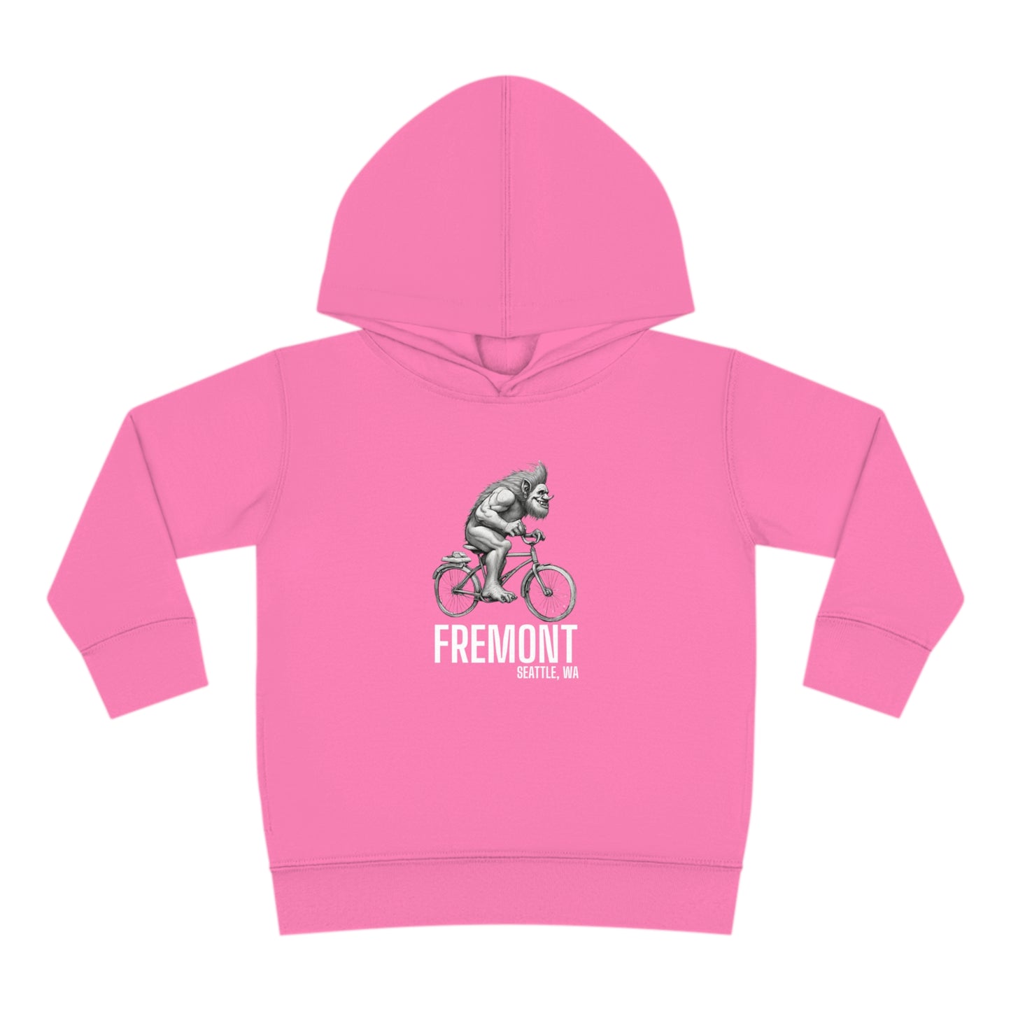 Fremont Seattle Toddler Pullover Fleece Hoodie