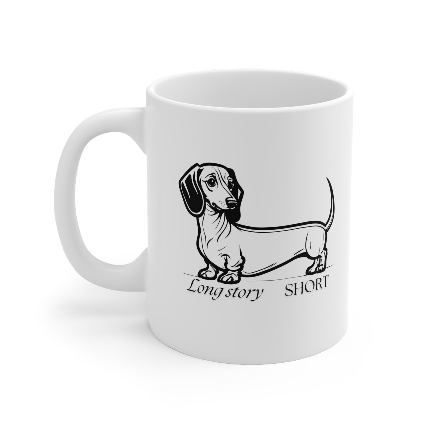 Long story short Ceramic Mug 11oz