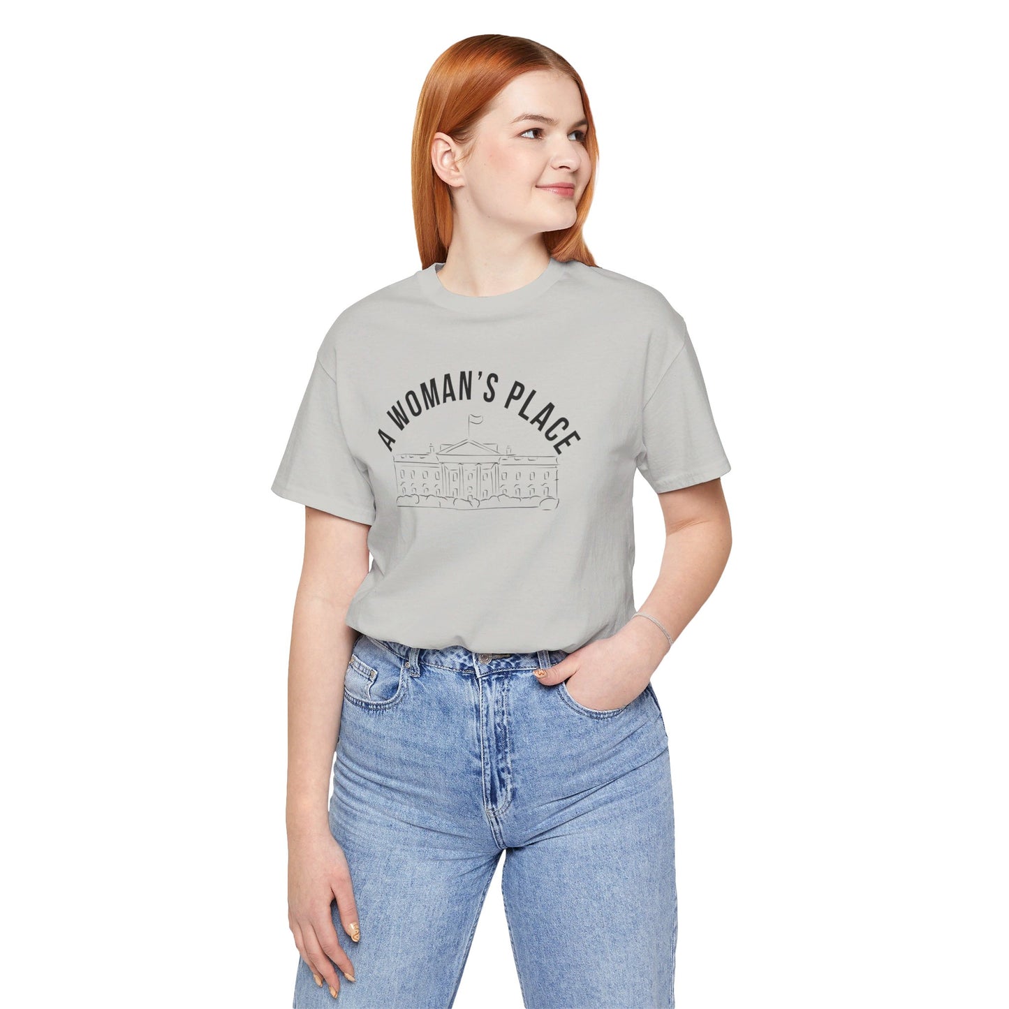 A Woman’s Place Jersey Short Sleeve Tee