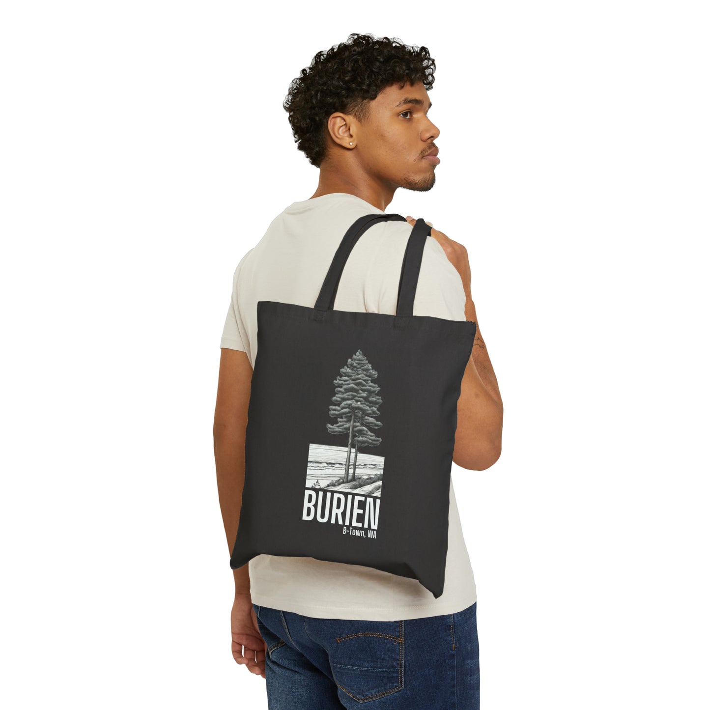 Burien WA Cotton Canvas Tote Bag