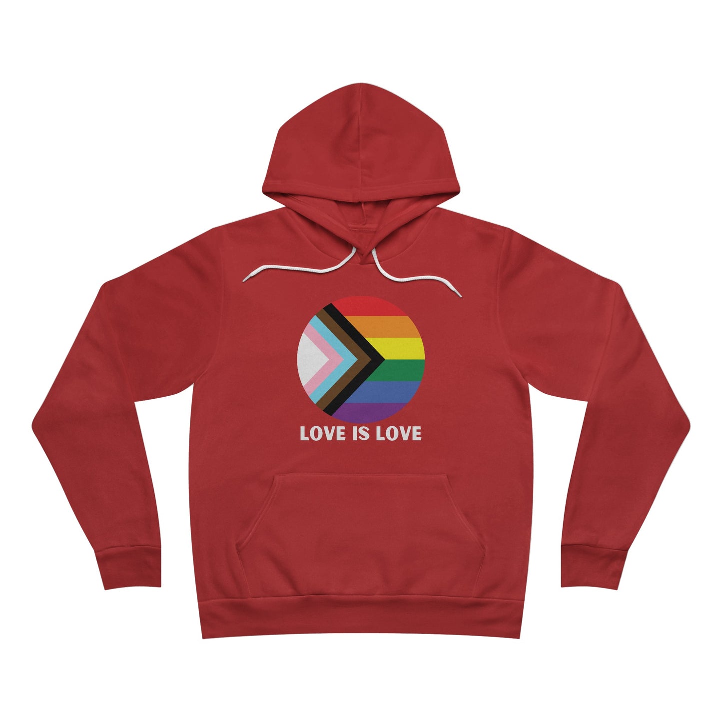 Love Is Love Sponge Fleece Pullover Hoodie