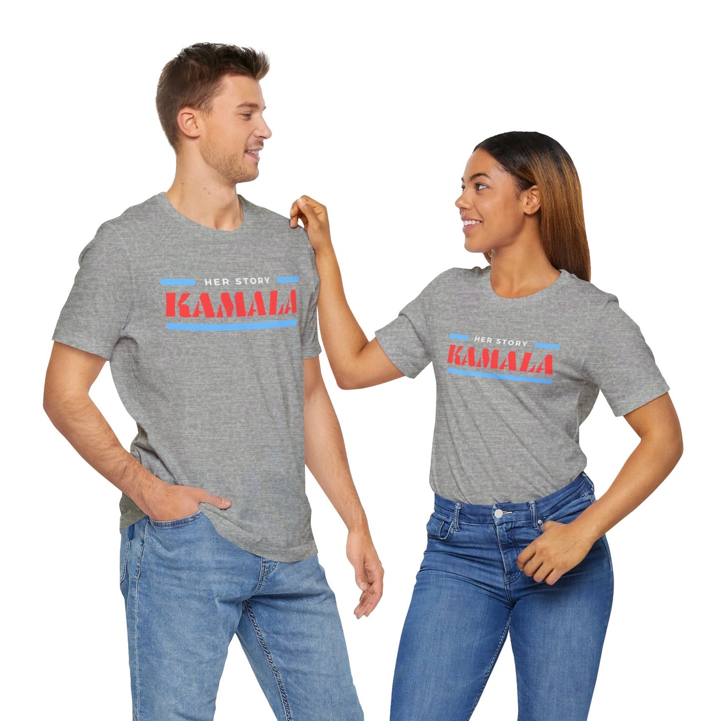 Her Story Kamala Jersey Short Sleeve Tee