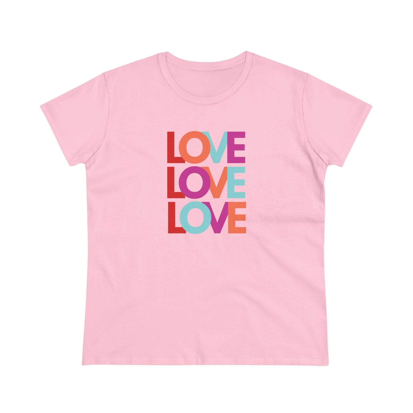 Love Women's Midweight Cotton Tee