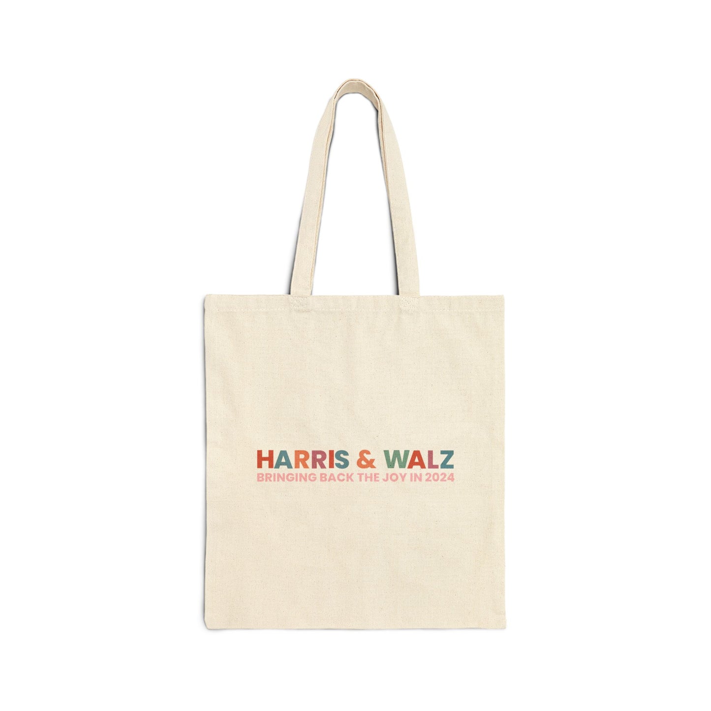 Harris and Walz Bringing Back the Joy Cotton Canvas Tote Bag