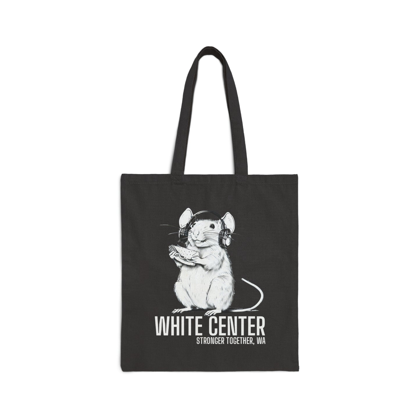 White Center WA Cotton Canvas Tote Bag