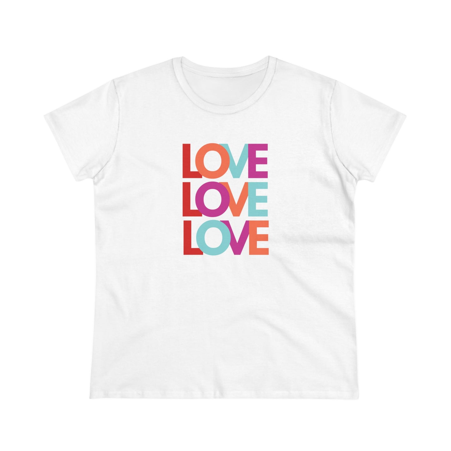 Love Women's Midweight Cotton Tee