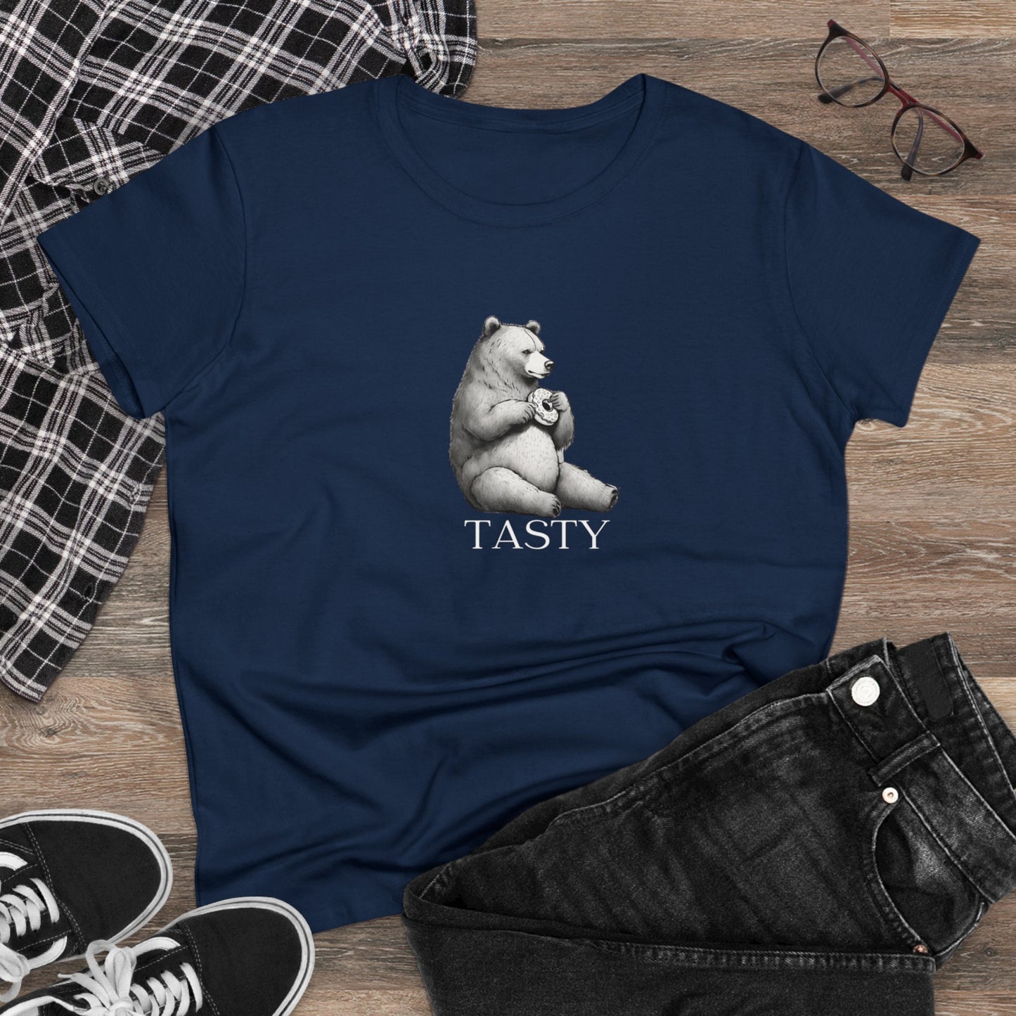 Tasty Women's Midweight Cotton Tee