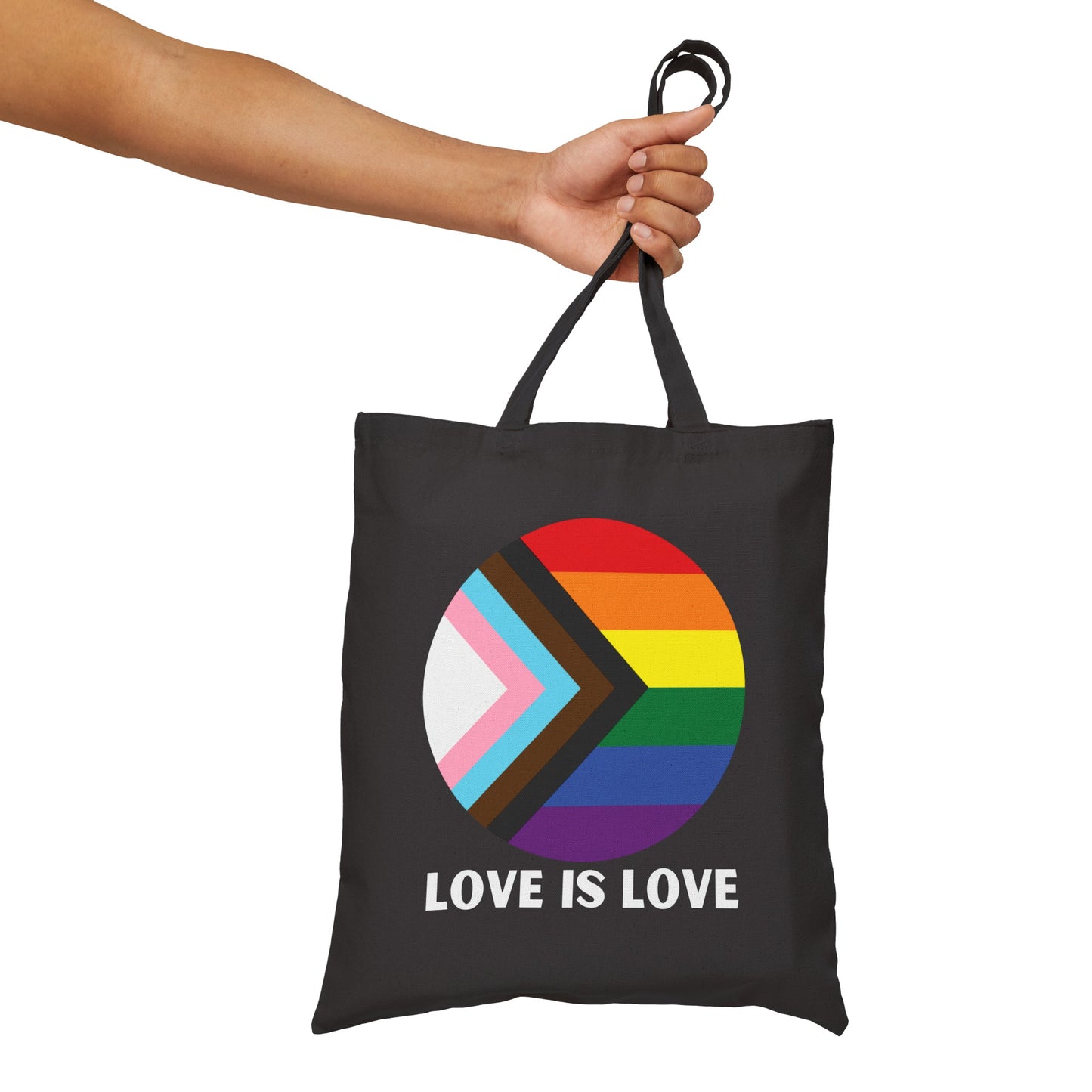 Love Is Love Cotton Canvas Tote Bag