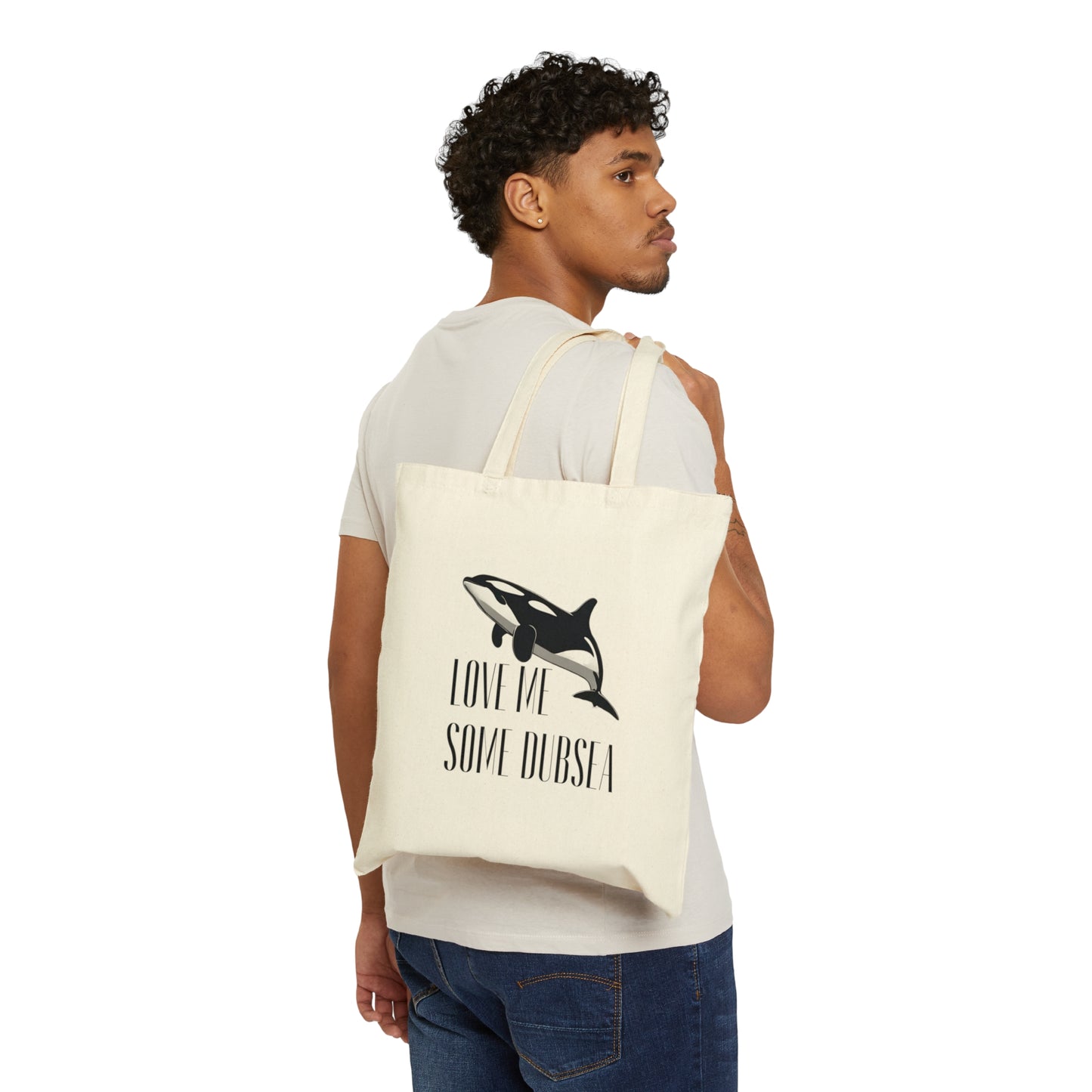 Love Me Some DubSea Cotton Canvas Tote Bag