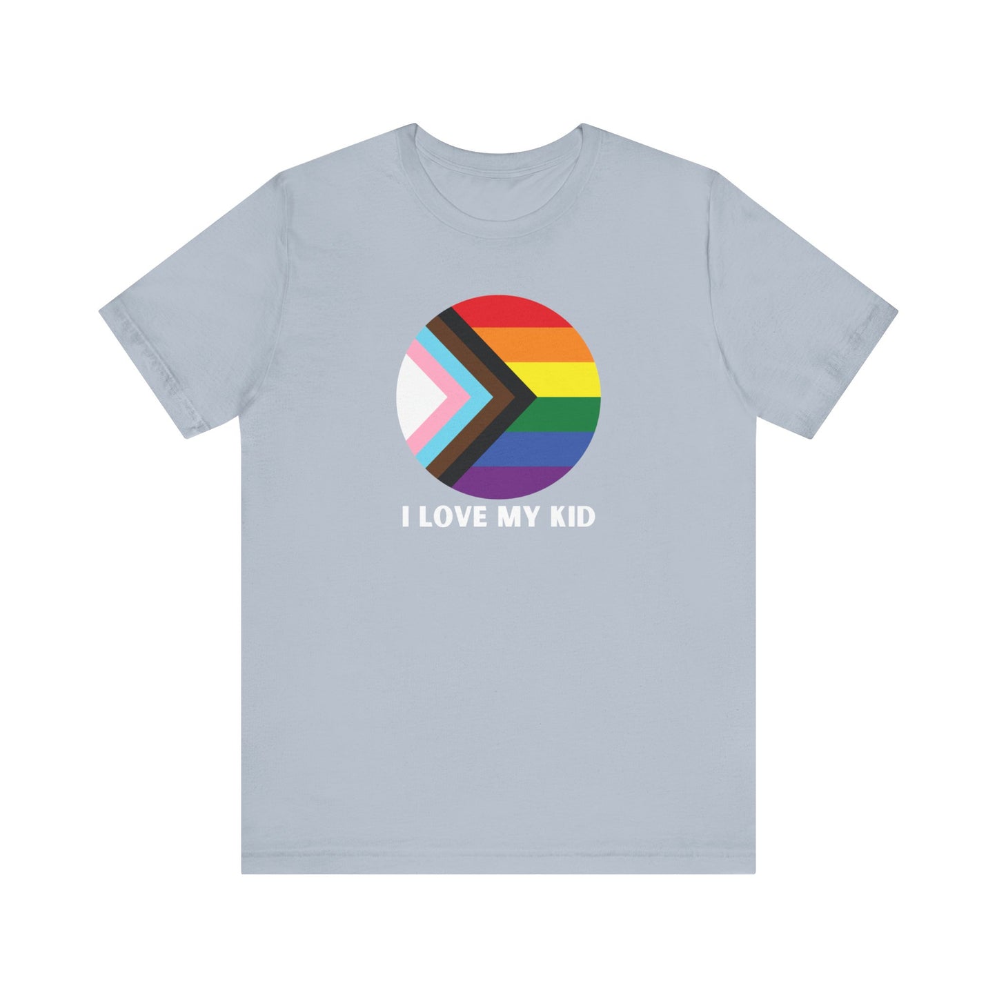 I Love My Kid Jersey Short Sleeve Tee