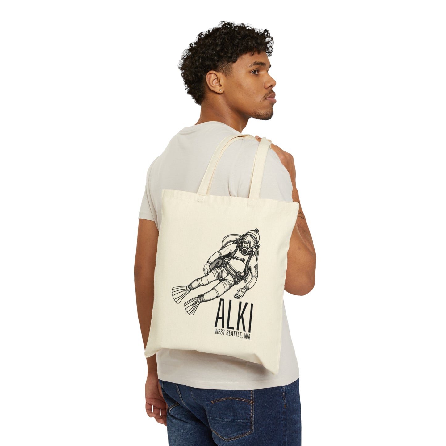 Alki Cotton Canvas Tote Bag