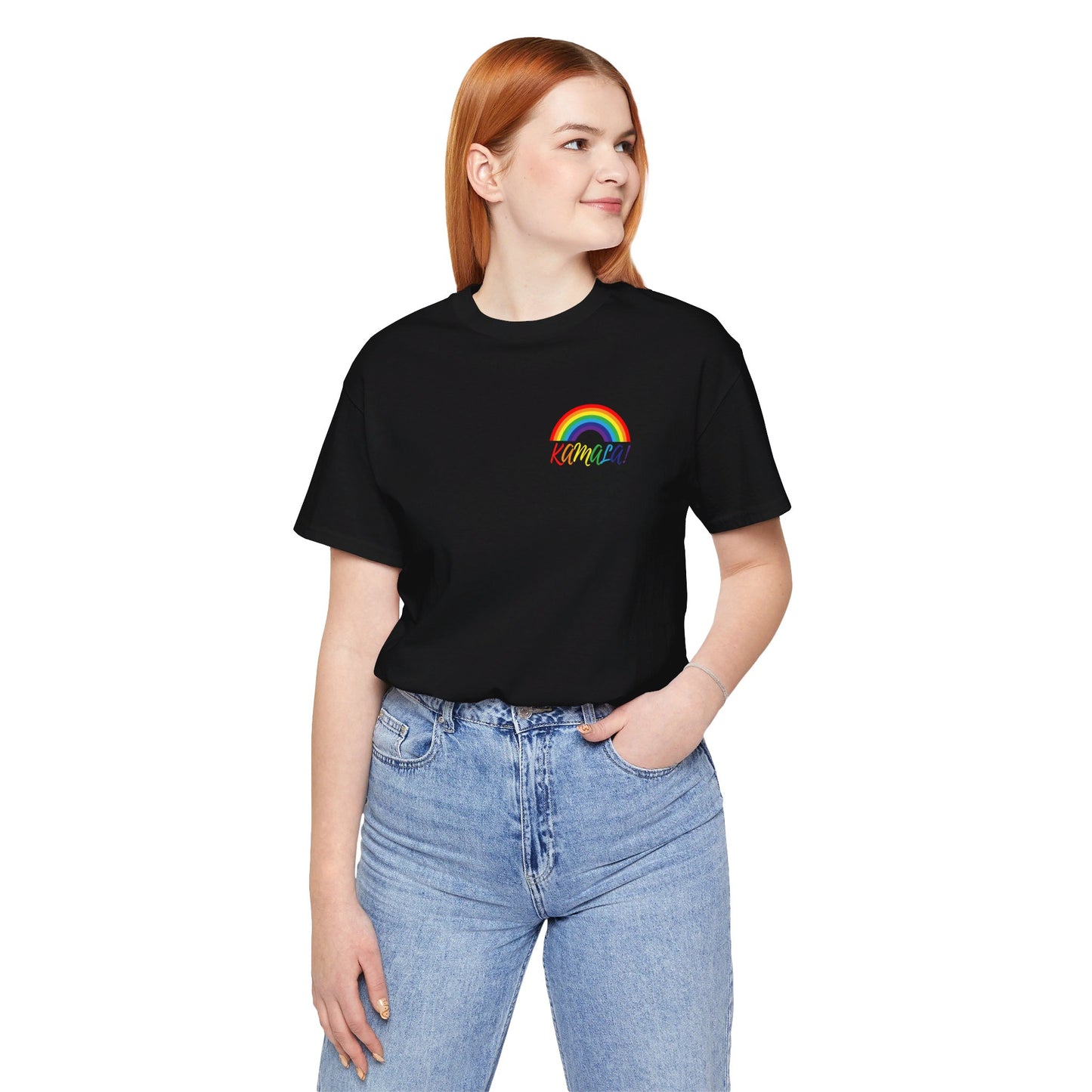 Rainbow Kamala Jersey Short Sleeve Tee