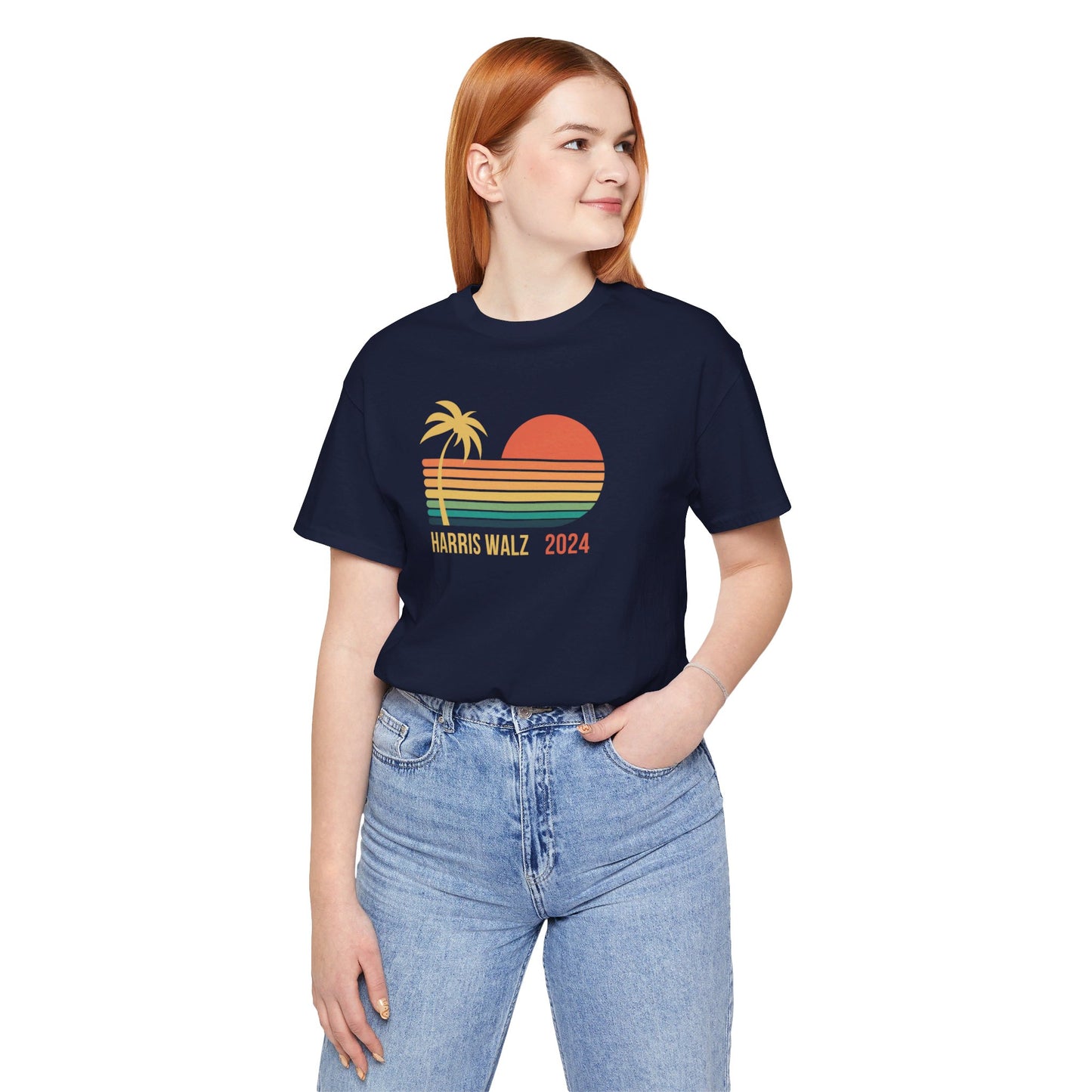 Palm Tree Harris Walz Jersey Short Sleeve Tee