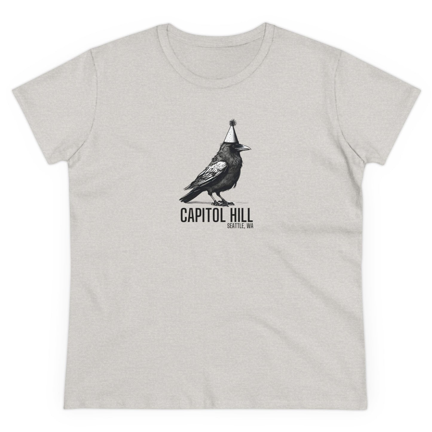 Capitol Hill Seattle Women's Midweight Cotton Tee