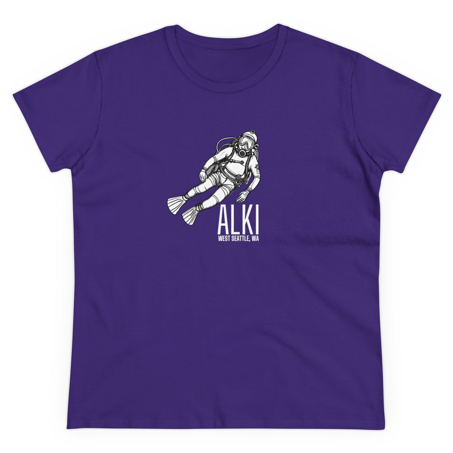 Alki Women's Midweight Cotton Tee