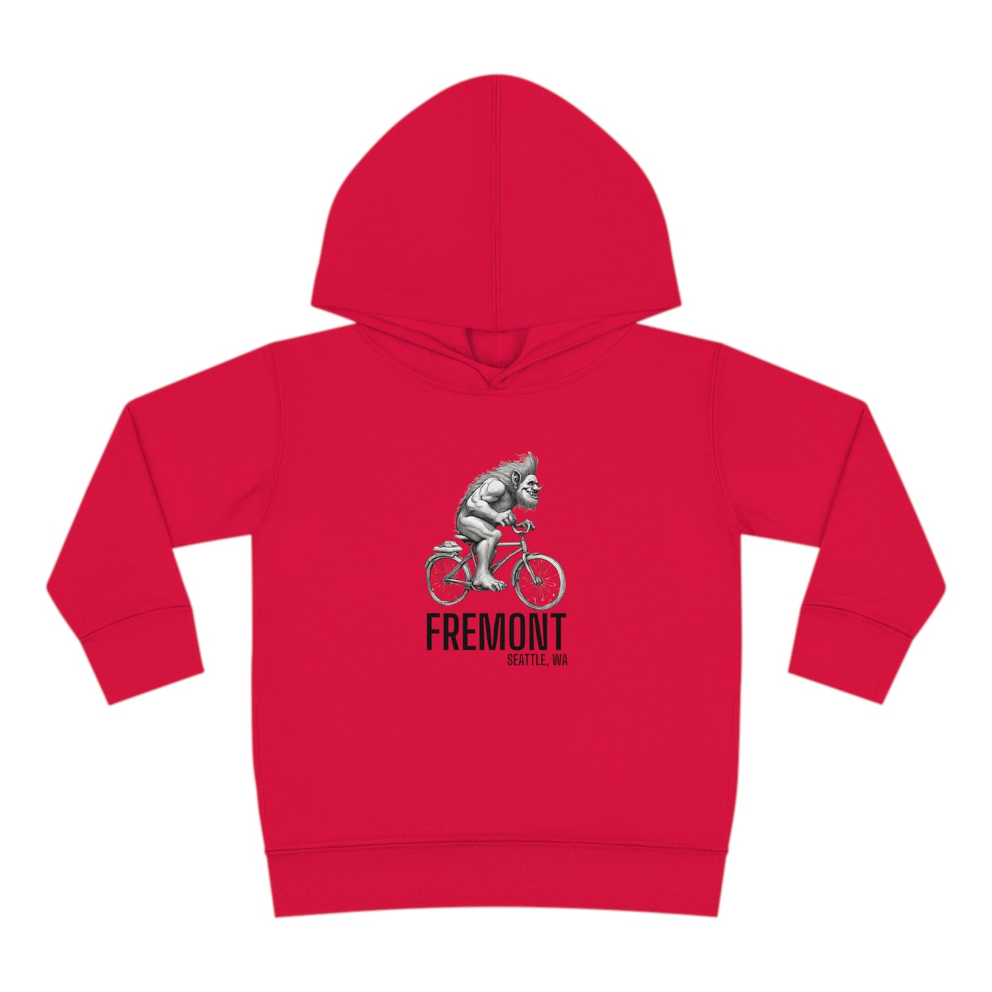 Fremont Seattle Toddler Pullover Fleece Hoodie