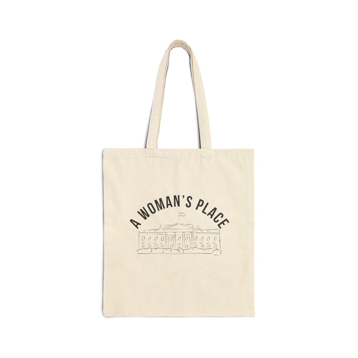 A Woman’s Place Cotton Canvas Tote Bag