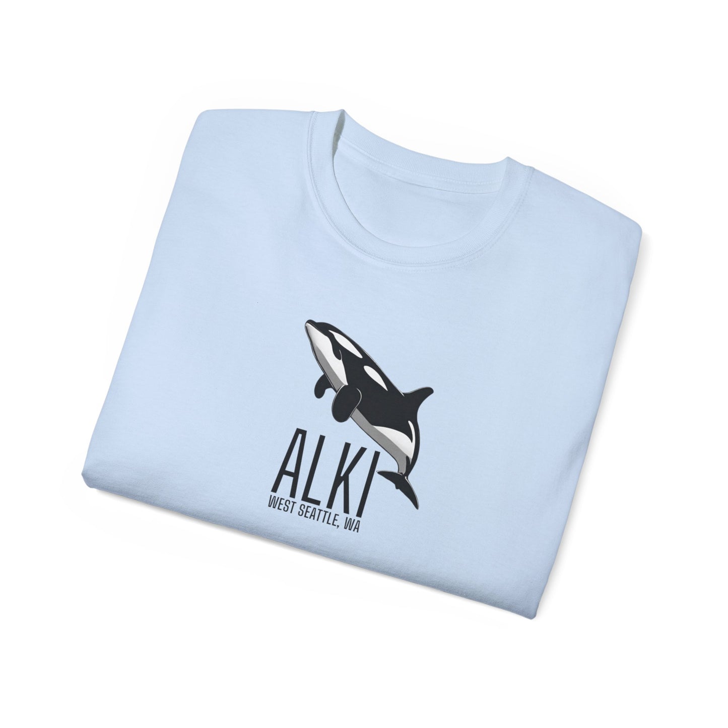 Alki West Seattle Orca Ultra Cotton Tee