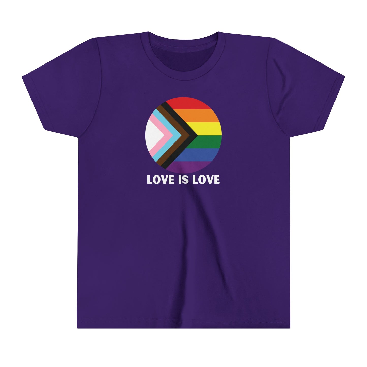 Love Is Love Youth Short Sleeve Tee