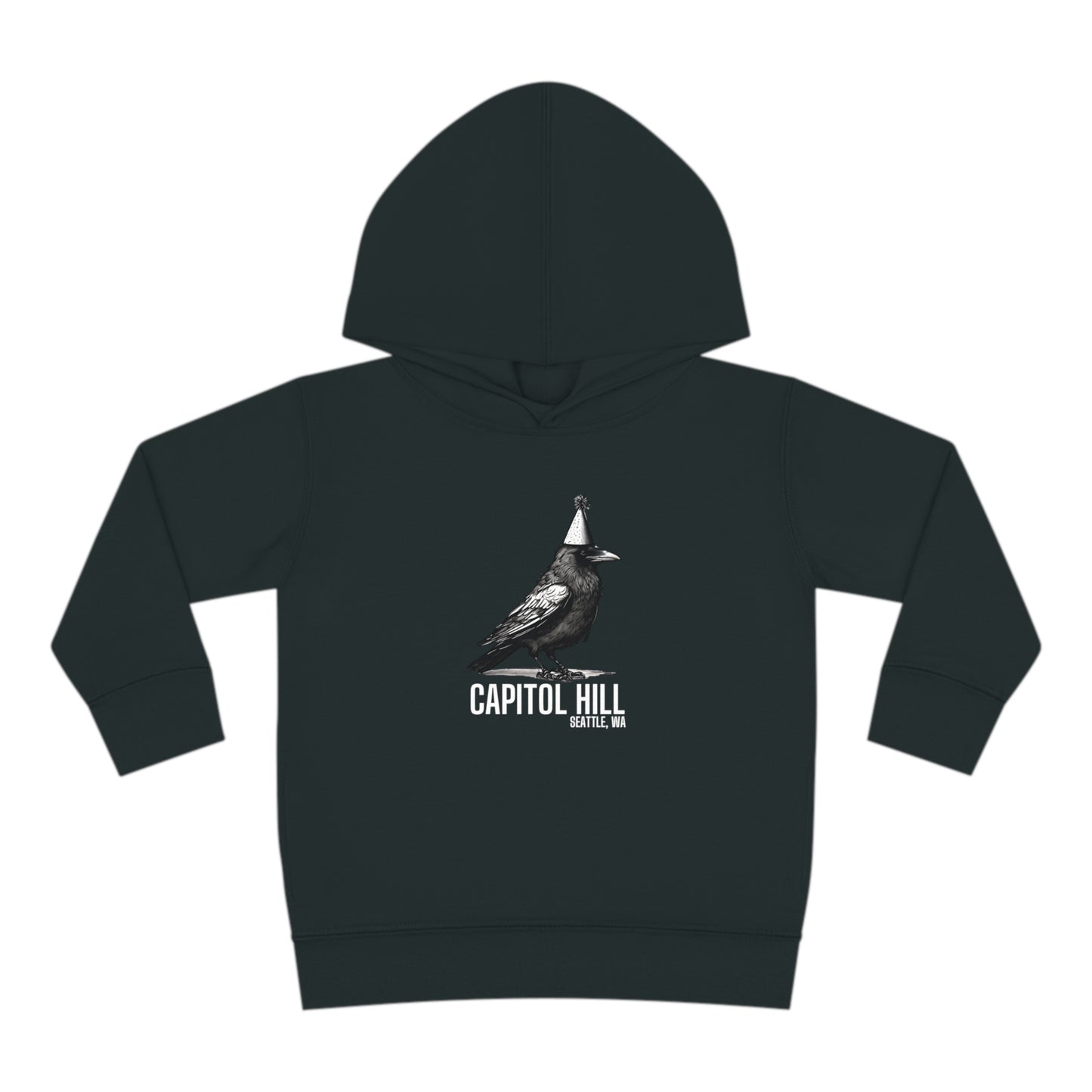 Capitol Hill Seattle Toddler Pullover Fleece Hoodie