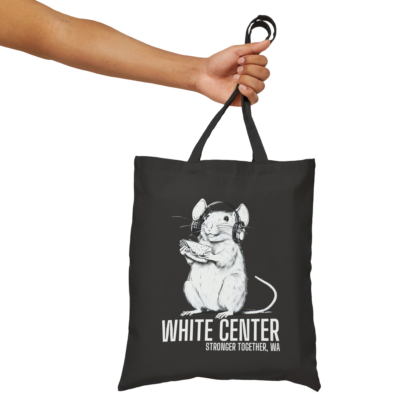 White Center WA Cotton Canvas Tote Bag