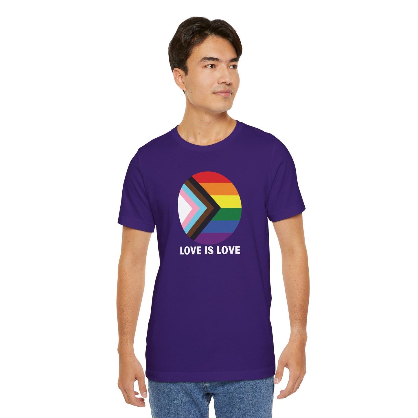 Love Is Love Jersey Short Sleeve Tee