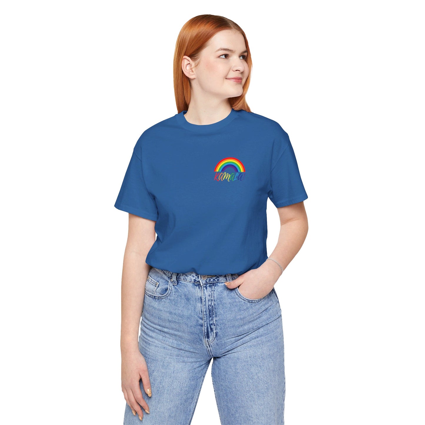 Rainbow Kamala Jersey Short Sleeve Tee