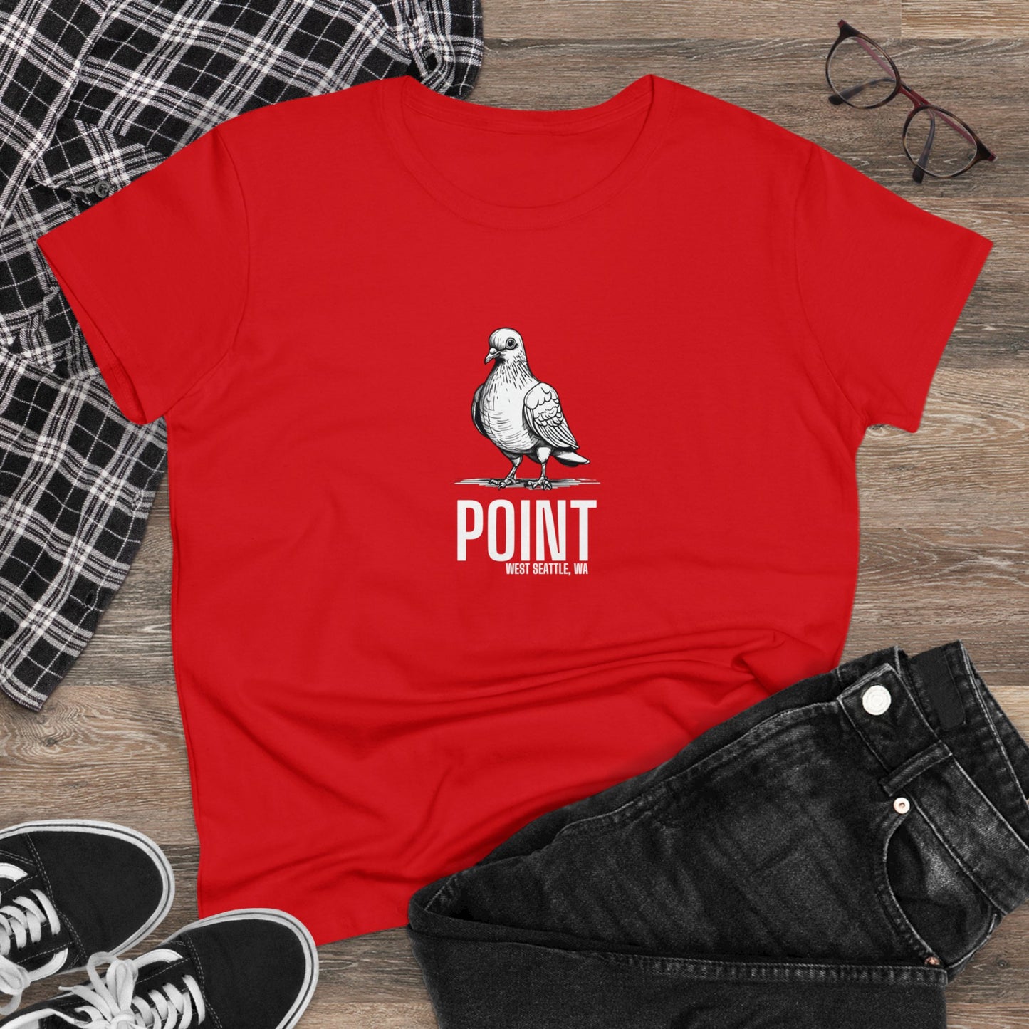 Pigeon Point Women's Midweight Cotton Tee