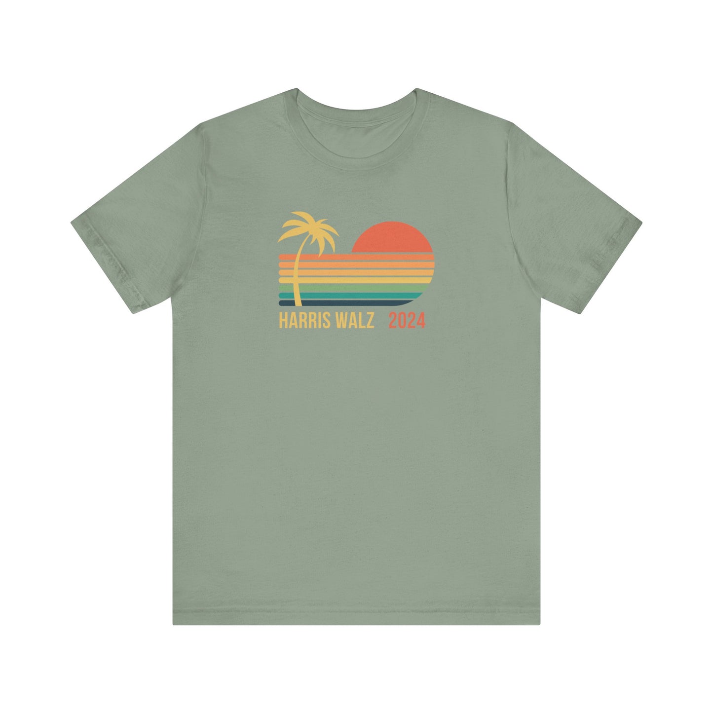 Palm Tree Harris Walz Jersey Short Sleeve Tee